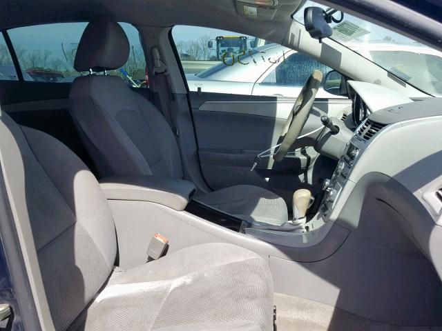 1G1ZC5E19BF199510 - 2011 CHEVROLET MALIBU 1LT ლურჯი ფოტო 5