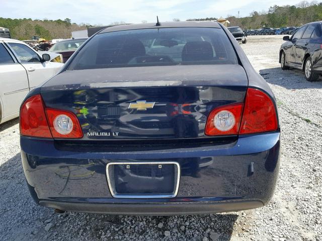 1G1ZC5E19BF199510 - 2011 CHEVROLET MALIBU 1LT ლურჯი ფოტო 9