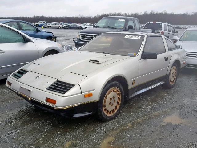 JN1CZ14S5EX011257 - 1984 DATSUN 300ZX SILVER photo 2