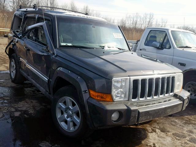 1J8HG58256C141812 - 2006 JEEP COMMANDER CHARCOAL photo 1