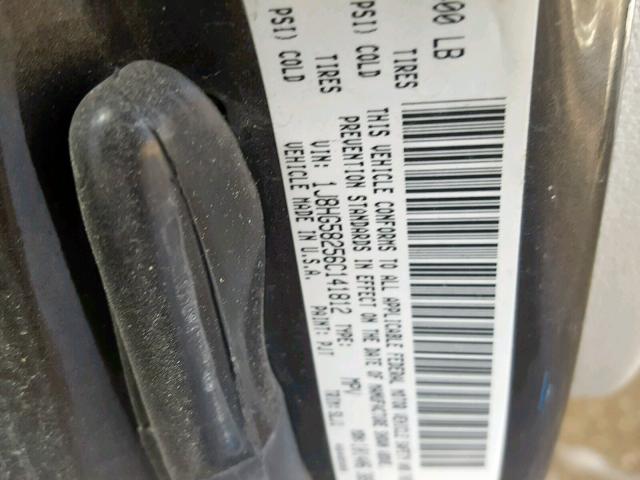 1J8HG58256C141812 - 2006 JEEP COMMANDER CHARCOAL photo 10