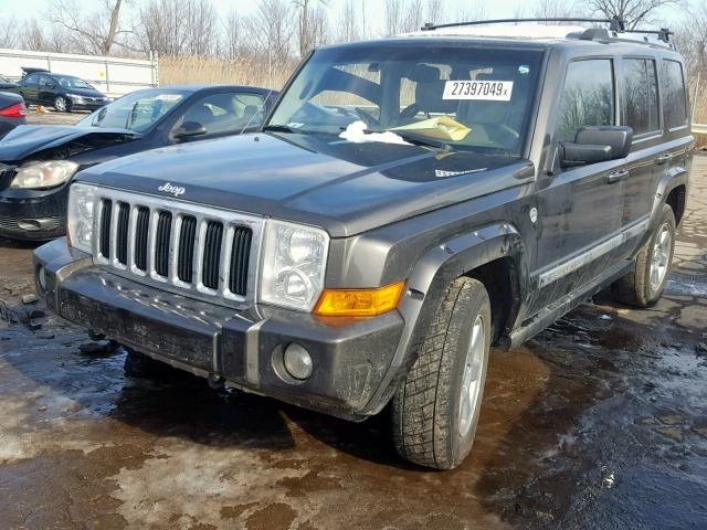 1J8HG58256C141812 - 2006 JEEP COMMANDER CHARCOAL photo 2