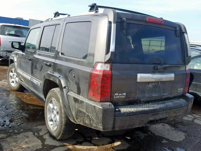1J8HG58256C141812 - 2006 JEEP COMMANDER CHARCOAL photo 3