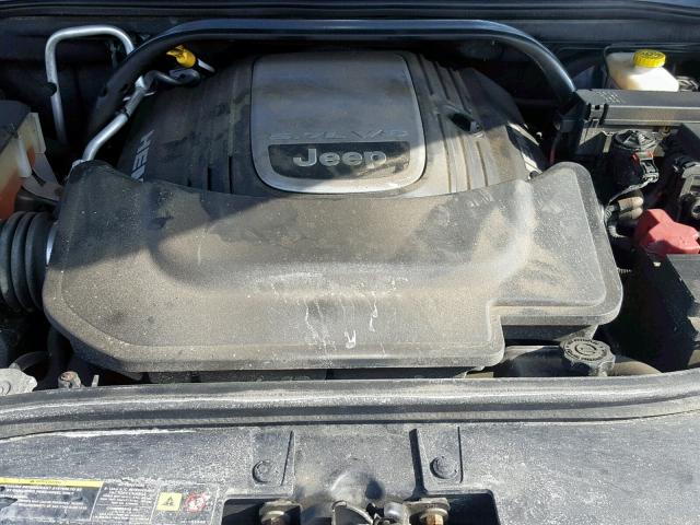 1J8HG58256C141812 - 2006 JEEP COMMANDER CHARCOAL photo 7