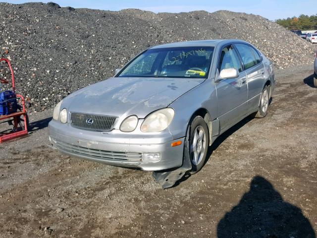 JT8BD68S2Y0084693 - 2000 LEXUS GS 300 GRAY photo 2