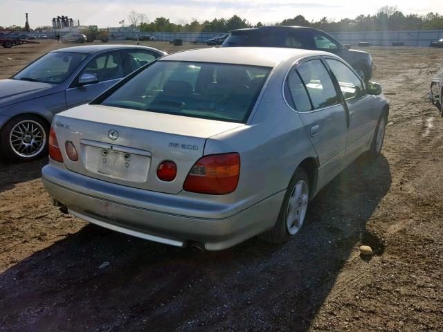 JT8BD68S2Y0084693 - 2000 LEXUS GS 300 GRAY photo 4