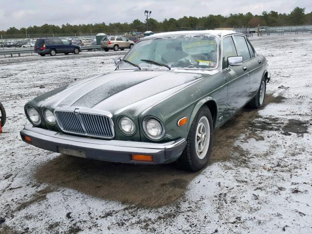 SAJAY1340FC415796 - 1985 JAGUAR XJ6 VANDEN GREEN photo 2