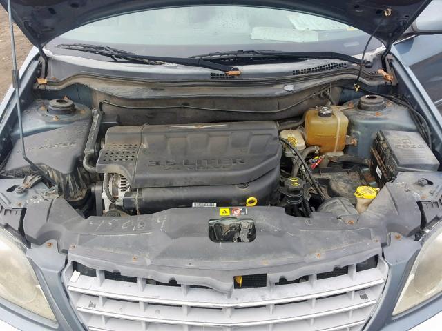 2A8GF68436R698523 - 2006 CHRYSLER PACIFICA T GREEN photo 7