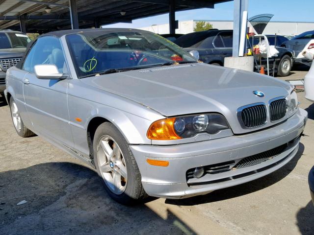 WBABS33402PG84481 - 2002 BMW 325 CI SILVER photo 1