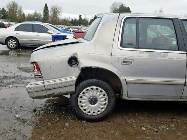 3P3AA46K6RT213536 - 1994 PLYMOUTH ACCLAIM SILVER photo 9