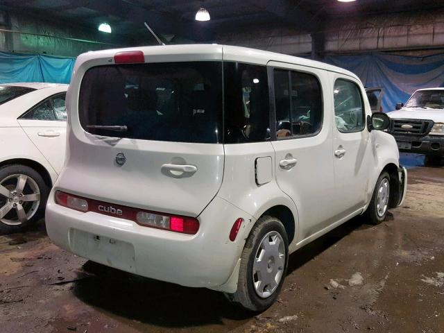 JN8AZ28R19T115554 - 2009 NISSAN CUBE BASE WHITE photo 4