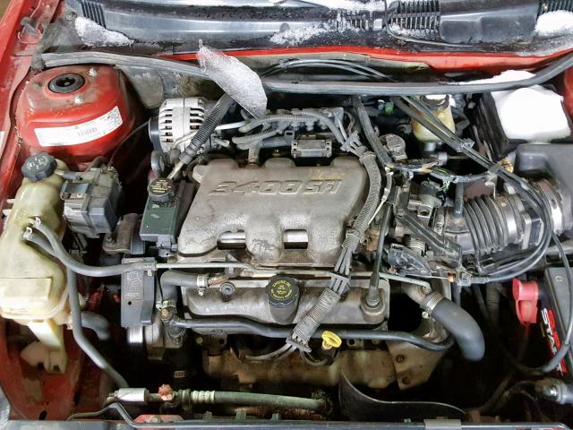 1G2NE12EXXM739678 - 1999 PONTIAC GRAND AM S RED photo 7