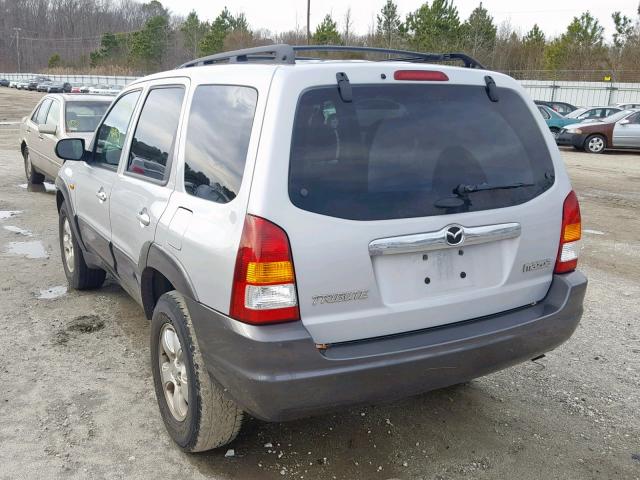 4F2CZ06114KM32433 - 2004 MAZDA TRIBUTE ES 银色 照片 3