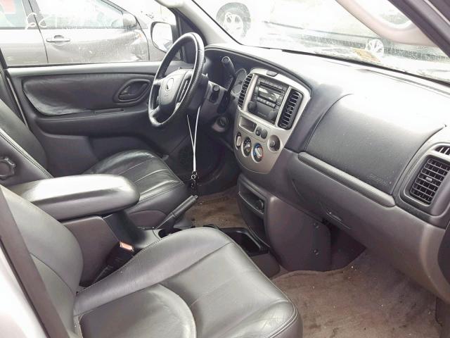 4F2CZ06114KM32433 - 2004 MAZDA TRIBUTE ES 银色 照片 5