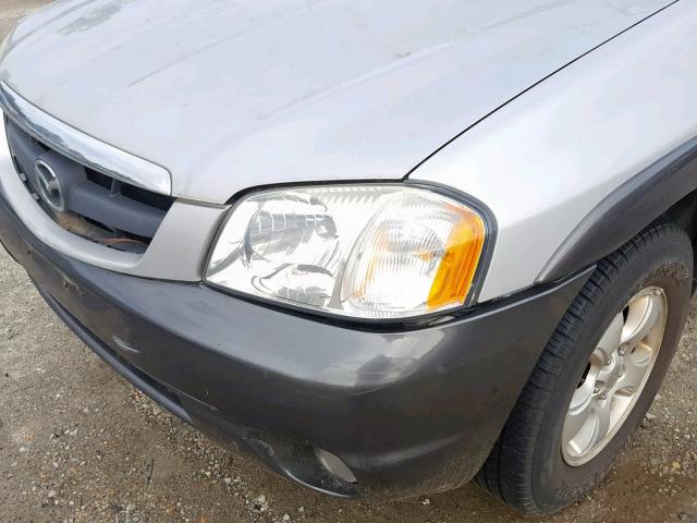 4F2CZ06114KM32433 - 2004 MAZDA TRIBUTE ES 银色 照片 9