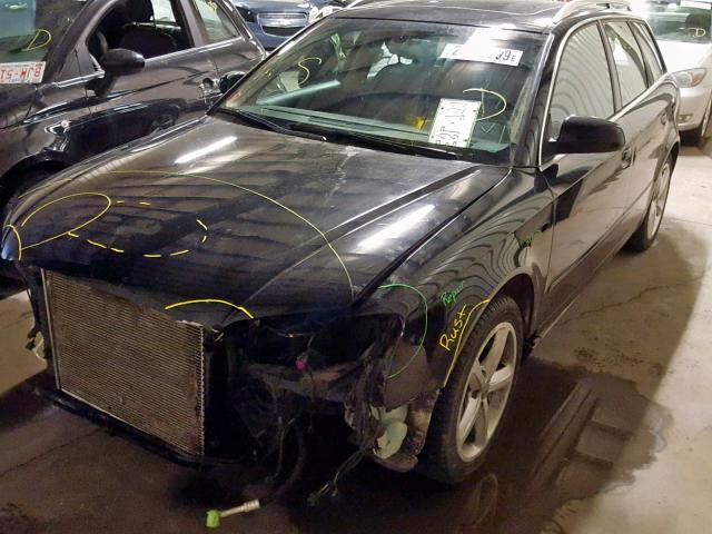 WAUKH78E57A098356 - 2007 AUDI A4 3.2 AVA BLACK photo 2