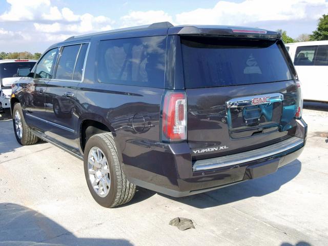 1GKS1JKJ3FR702386 - 2015 GMC YUKON XL D BLACK photo 3