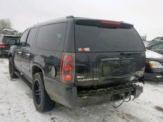 1GKS2MEF8BR297870 - 2011 GMC YUKON XL D BLACK photo 3