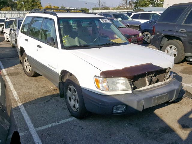 JF1SF63542H716959 - 2002 SUBARU FORESTER L WHITE photo 1