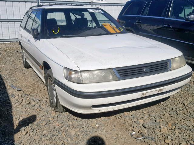 4S3BJ6332R6948134 - 1994 SUBARU LEGACY L WHITE photo 1