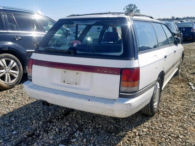 4S3BJ6332R6948134 - 1994 SUBARU LEGACY L WHITE photo 4