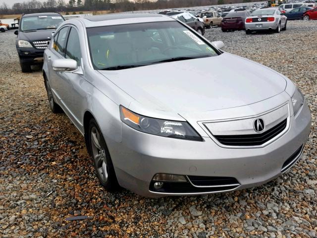 19UUA8F75DA003236 - 2013 ACURA TL ADVANCE SILVER photo 1