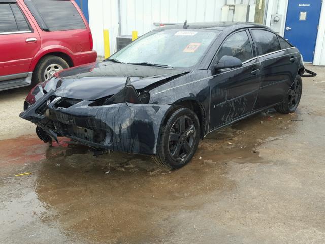 1G2ZH57N784183002 - 2008 PONTIAC G6 GT BLACK photo 2