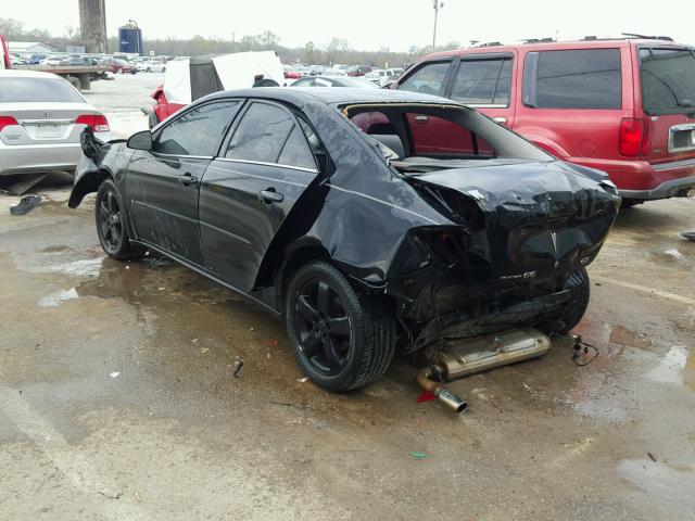 1G2ZH57N784183002 - 2008 PONTIAC G6 GT BLACK photo 3