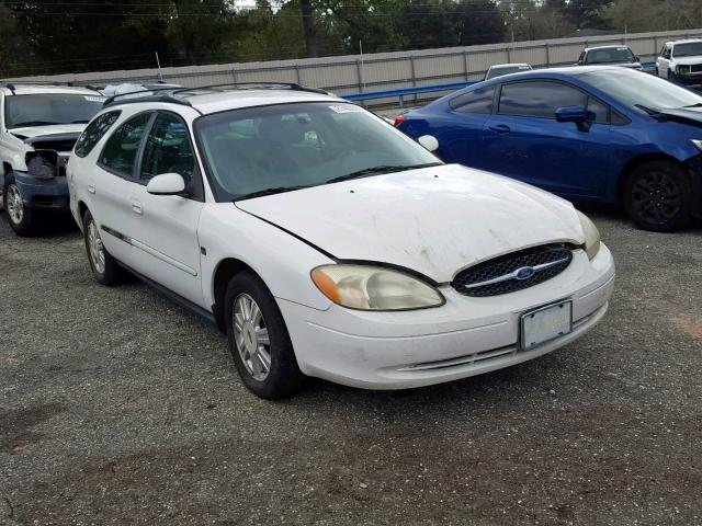 1FAFP59S43A200360 - 2003 FORD TAURUS SEL WHITE photo 1