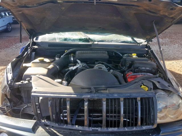 1J4GR48K65C711574 - 2005 JEEP GRAND CHER GREEN photo 7