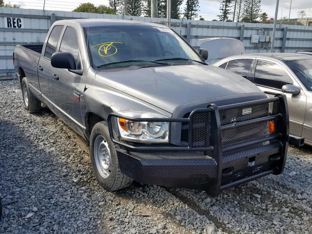 3D7KR28A98G247778 - 2008 DODGE RAM 2500 S GRAY photo 1