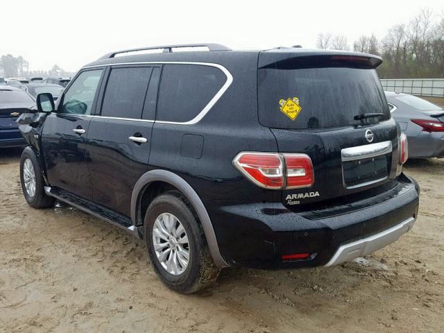 JN8AY2NDXH9004721 - 2017 NISSAN ARMADA SV BLACK photo 3