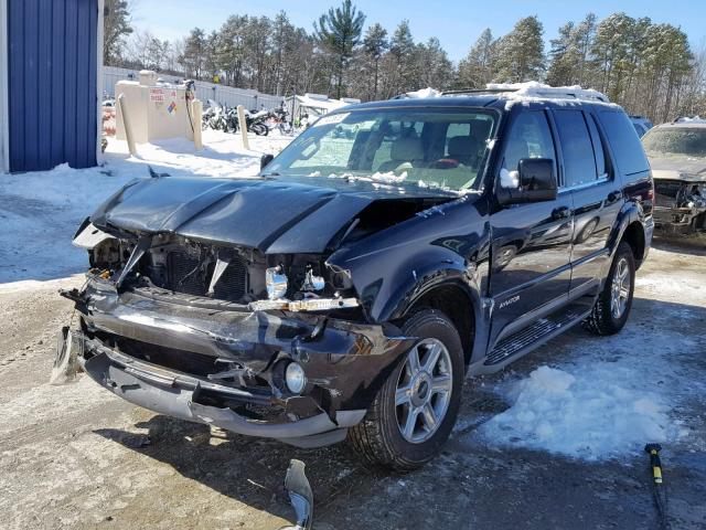 5LMEU88H74ZJ33559 - 2004 LINCOLN AVIATOR 黑色 照片 2