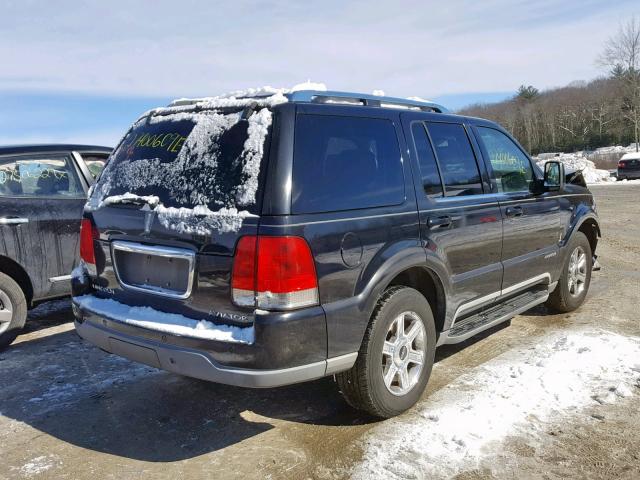 5LMEU88H74ZJ33559 - 2004 LINCOLN AVIATOR 黑色 照片 4