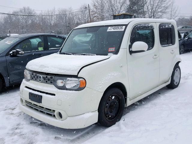 JN8AZ28R59T122183 - 2009 NISSAN CUBE BASE WHITE photo 2