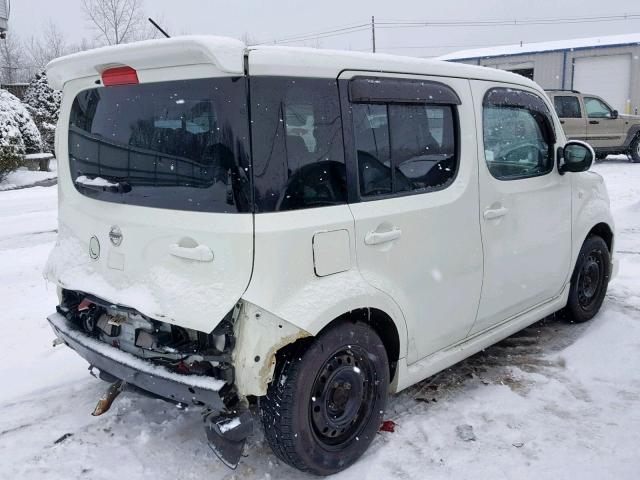 JN8AZ28R59T122183 - 2009 NISSAN CUBE BASE WHITE photo 4