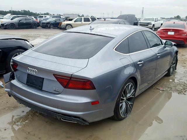 WAUW3AFC9JN072891 - 2018 AUDI A7 COMPETI SILVER photo 4