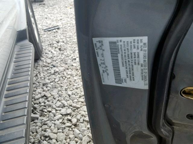 2FAFP71W2XX126802 - 1999 FORD CROWN VICT GRAY photo 10