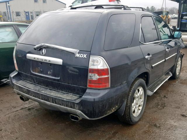 2HNYD18765H523695 - 2005 ACURA MDX TOURIN BLACK photo 4