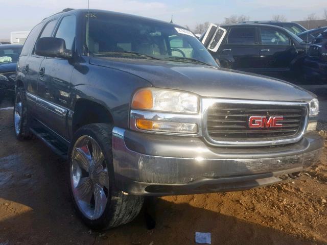 1GKEK13Z92J222327 - 2002 GMC YUKON GRAY photo 1