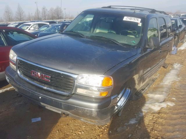 1GKEK13Z92J222327 - 2002 GMC YUKON GRAY photo 2