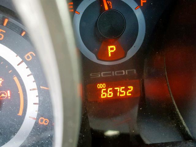 JTKJF5C71D3064568 - 2013 TOYOTA SCION TC ნაცრისფერი ფოტო 8