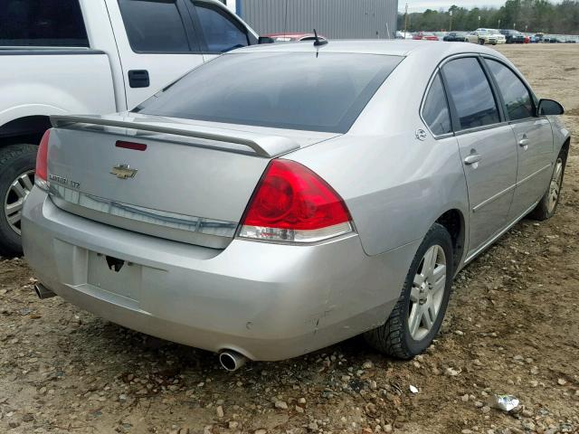 2G1WU581069270300 - 2006 CHEVROLET IMPALA LTZ SILVER photo 4