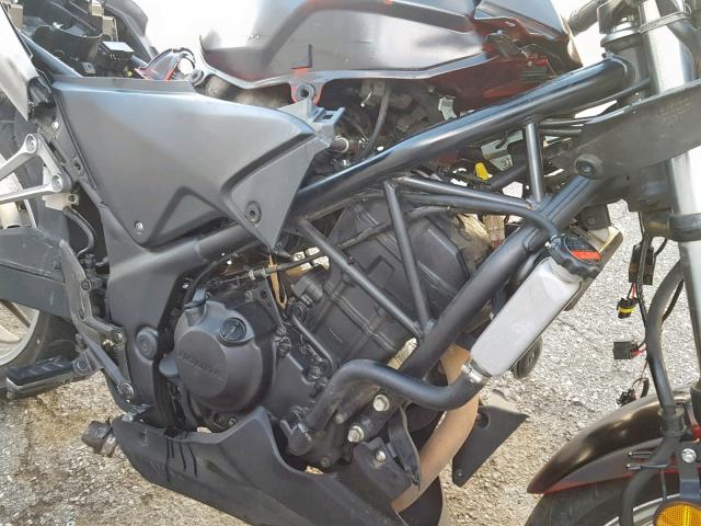 MLHMC4106C5206975 - 2012 HONDA CBR250 R BLACK photo 7