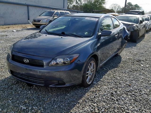 JTKDE167980264383 - 2008 TOYOTA SCION TC BLACK photo 2