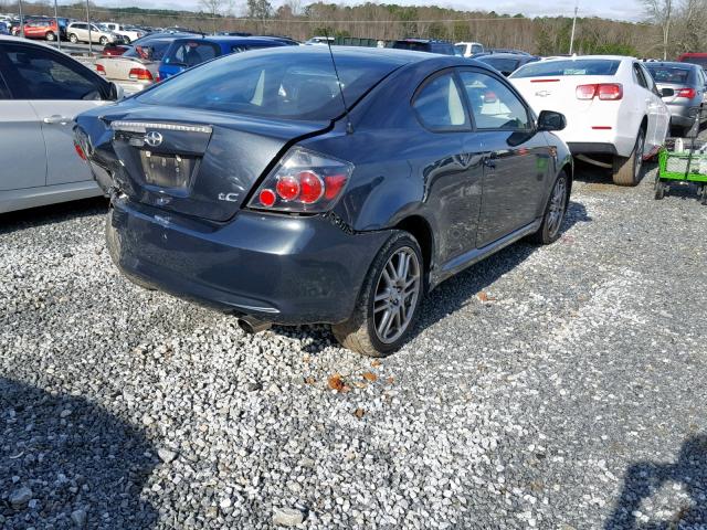 JTKDE167980264383 - 2008 TOYOTA SCION TC BLACK photo 4