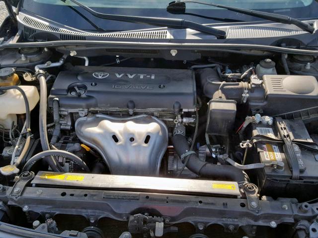 JTKDE167980264383 - 2008 TOYOTA SCION TC BLACK photo 7