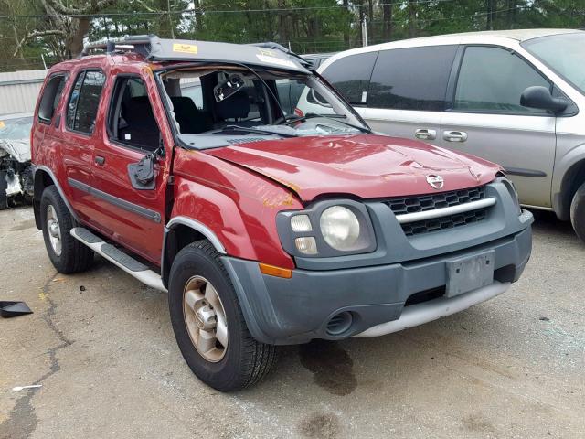 5N1ED28T13C653875 - 2003 NISSAN XTERRA XE RED photo 1