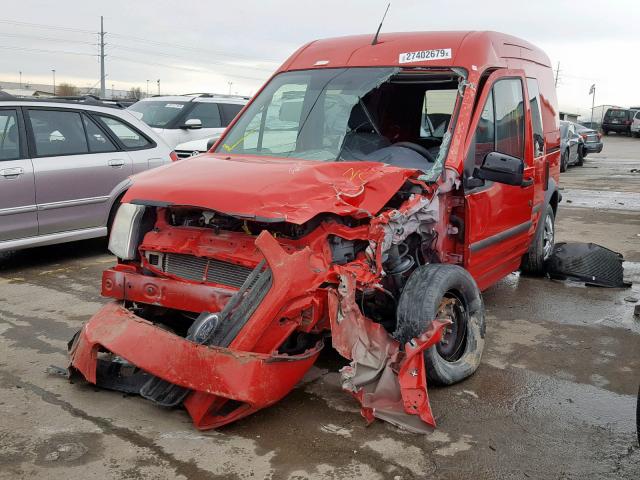 NM0LS6BN7BT053084 - 2011 FORD TRANSIT CO RED photo 2