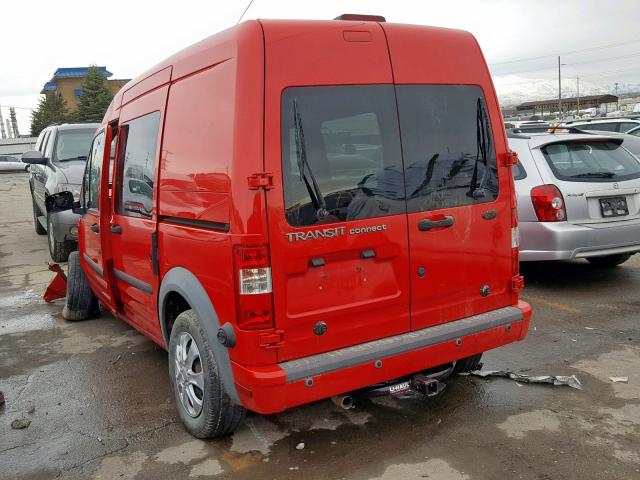 NM0LS6BN7BT053084 - 2011 FORD TRANSIT CO RED photo 3